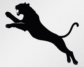 Tiger Car Laptop Motorbike Vinyl Decal Sticker v. 04