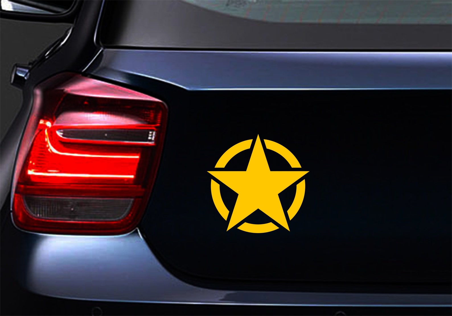 Army Star US Military Car Laptop Motorbike Vinyl Decal Sticker - Etsy