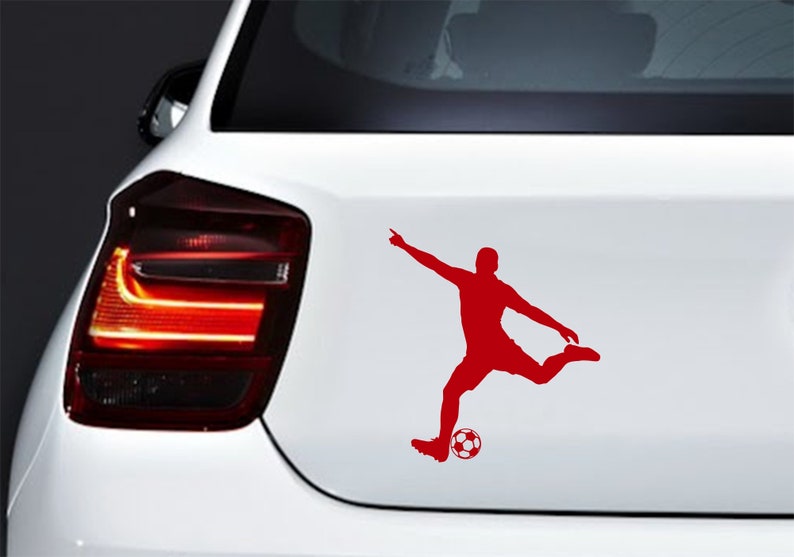 Diables Rouges Soccer Car Sticker Soccer Football Player Car Laptop Motorbike Vinyl Decal Sticker - Etsy