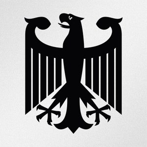 German Eagle Bundesadler Deutschland Vinyl Decal Sticker