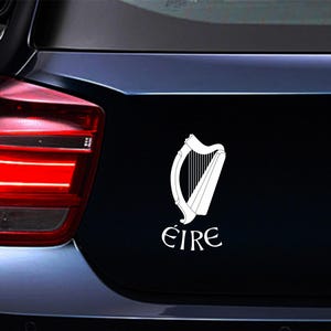 Eire Sticker Ireland Éire Harp Vinyl Decal Sticker - Etsy