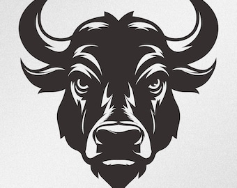 Bull Head Decal Car Van Bonnet Centre Stripes Vinyl Sticker Hood Vinyl ...