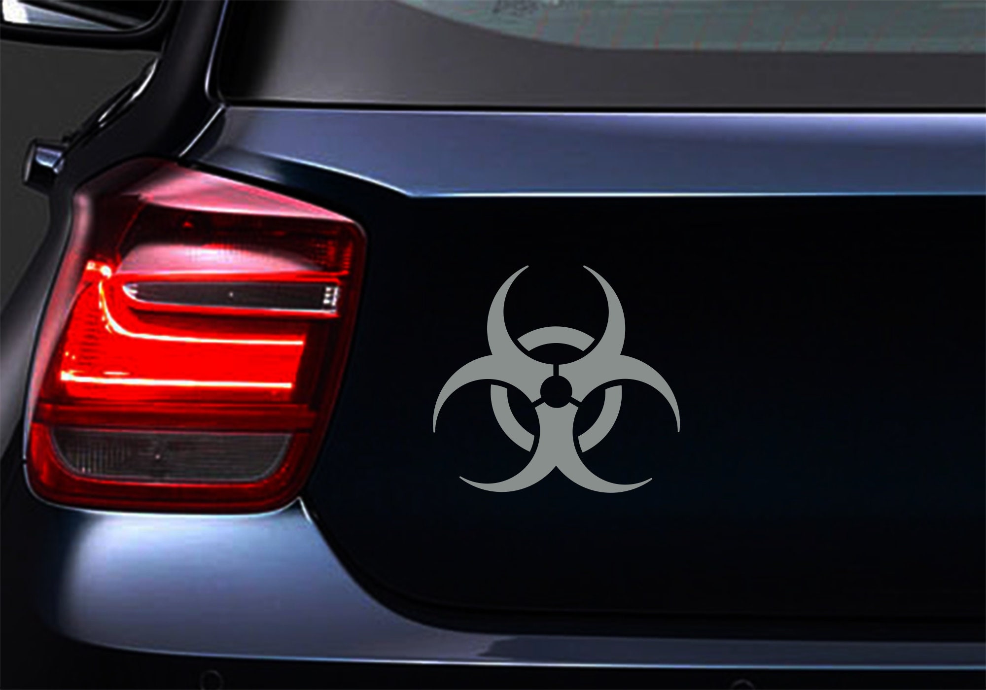 Biohazard Car Rims Biohazard Symbol Car Laptop Motorbike Vinyl Decal Sticker - Etsy