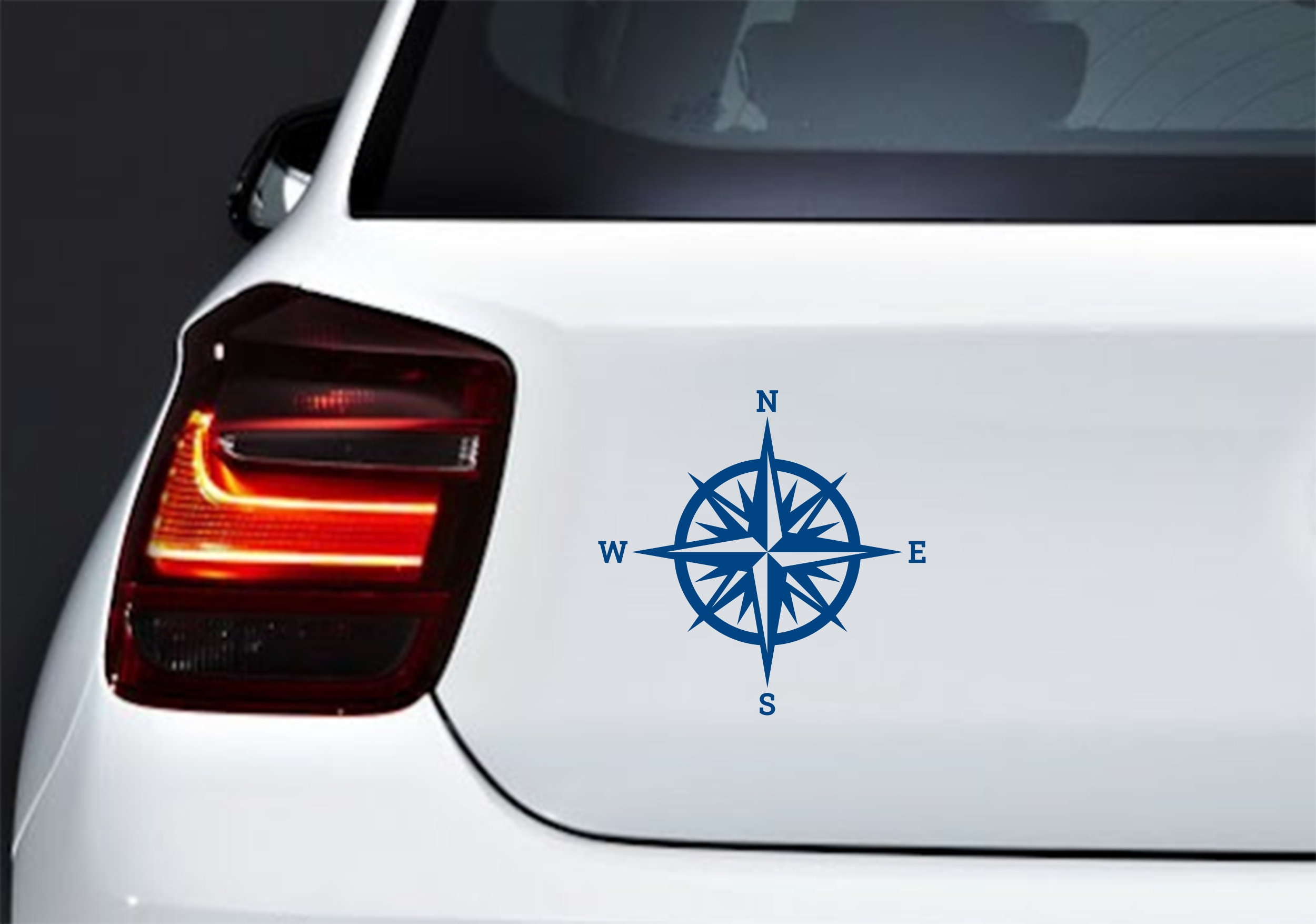 Compass Rose Nautical Star Car Laptop Motorbike Vinyl Decal Sticker - Etsy