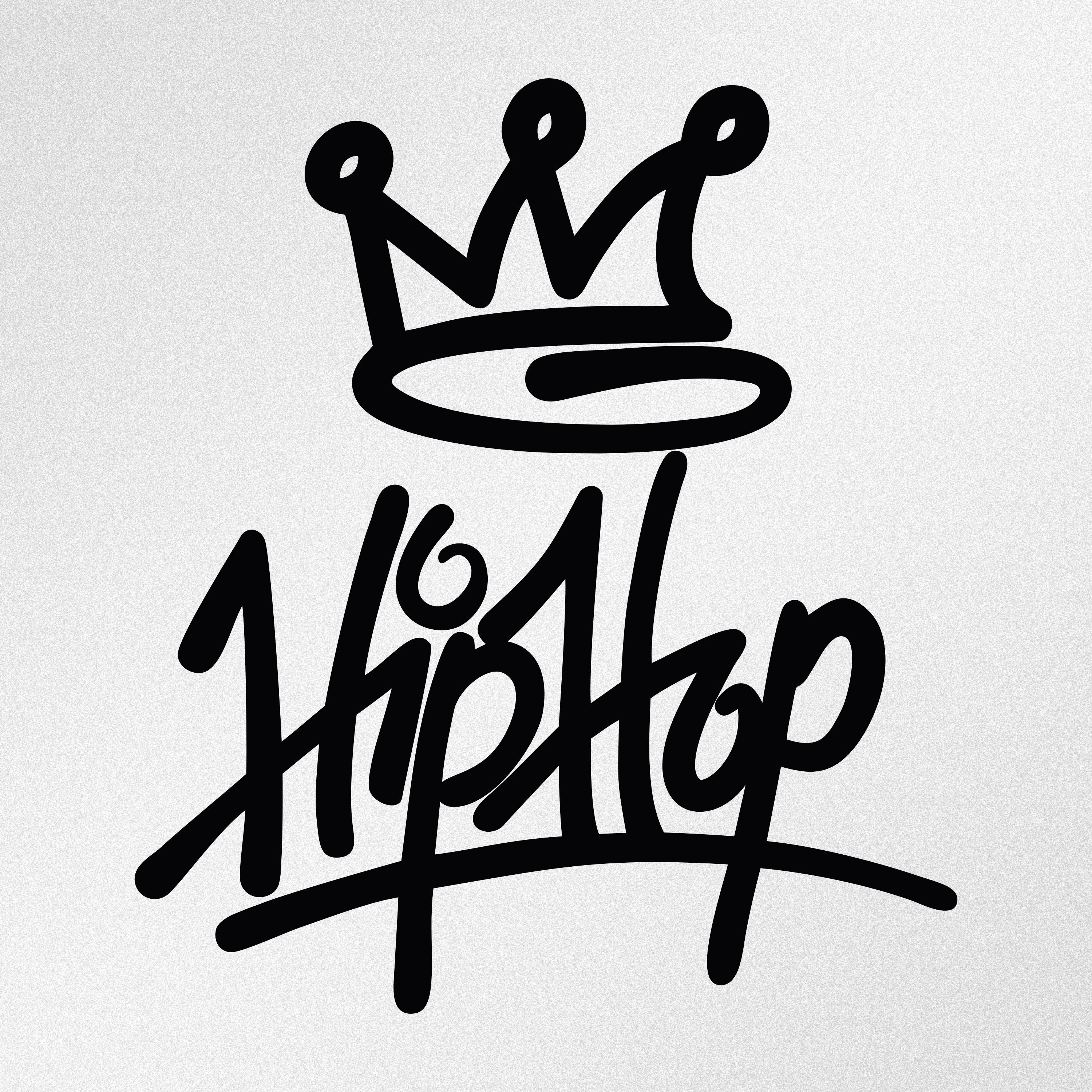 Hip-hop Crown Rap Graffiti Street Art Vinyl Decal Sticker - Etsy, image size:3000x3000