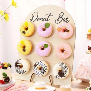 Mini Donut Stand: DIY Wedding, Birthday, Baby Shower Decor