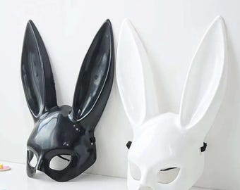 SEICARINO Rabbit Ears Balaclava バラクラバ Bunny Balaclava - Black - blamo.store