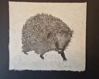 Egel linoprint