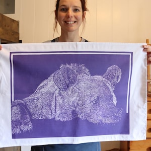 The Duke Tea Towel