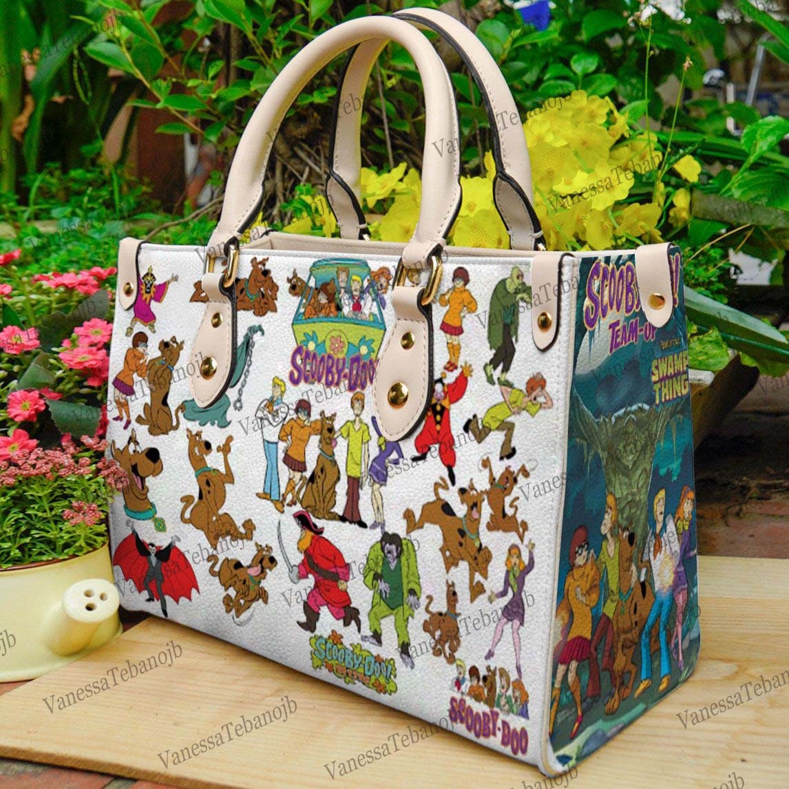 Scooby Doo Leather Handbag, Leather Bag