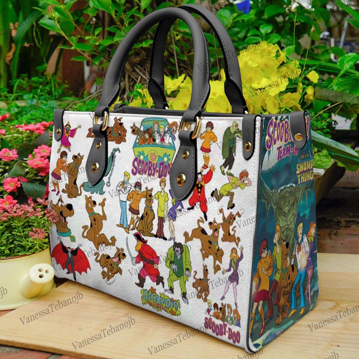 Scooby Doo Leather Handbag, Leather Bag