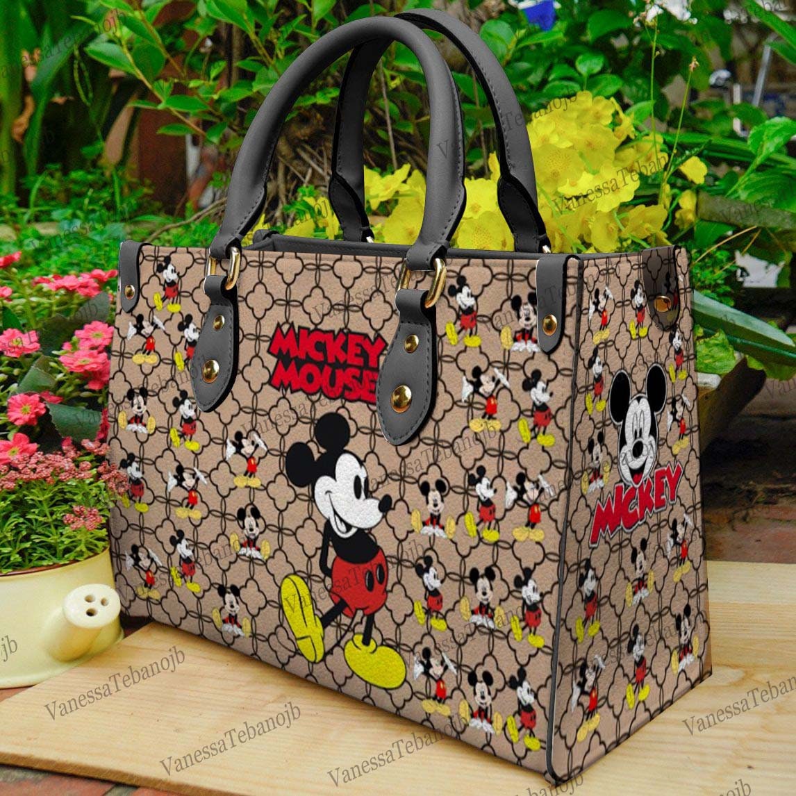 Vintage Mickey Leather Bag