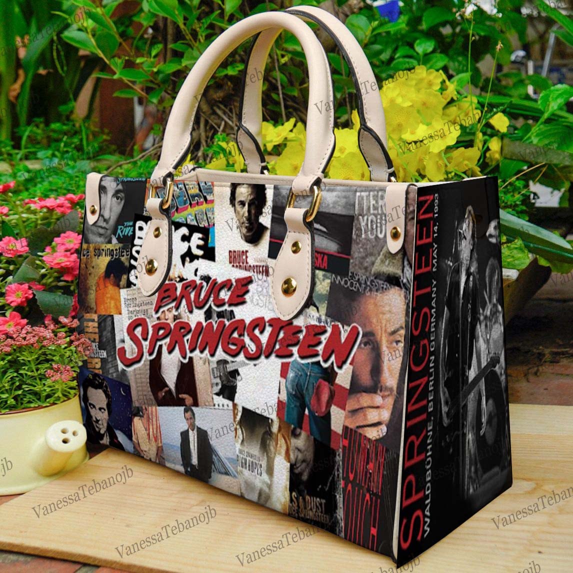 Bruce Springsteen Leather Handbag