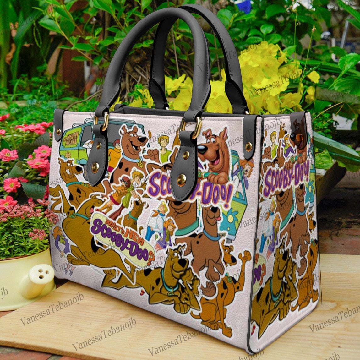 Scooby Doo Leather Handbag, Leather Bag