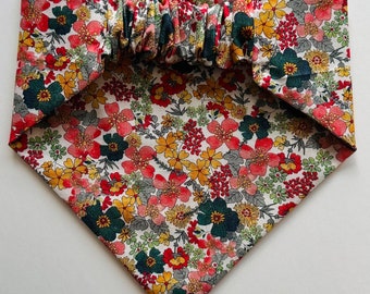 Spring Flowers • Dog Scrunchie Bandana