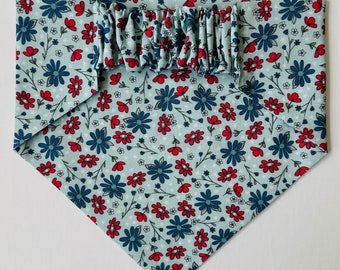 Flores del 4 de julio • Bandana para el pelo para perros