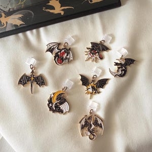 Dragon USB-C Dust Plug Kindle / Phone Charm for Fantasy Readers and Book Lovers