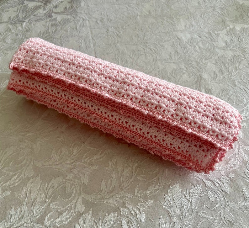 Handknit Baby Blanket Etsy