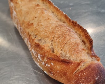 Recette de baguette traditionnelle française - kalkulieren, verarbeiten, vidéo