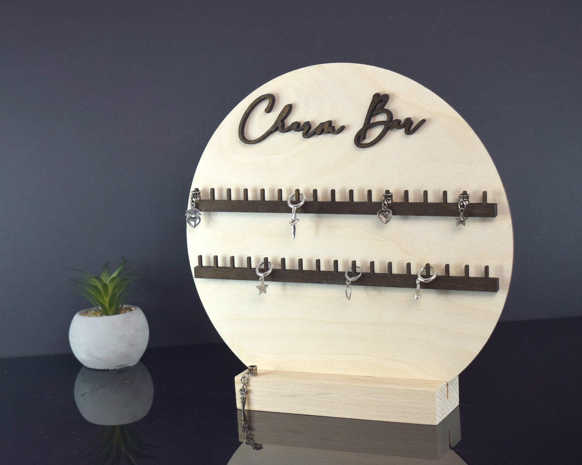 Charm Display Stands, Tabletop Keychain Display, Charm Bar Display ...