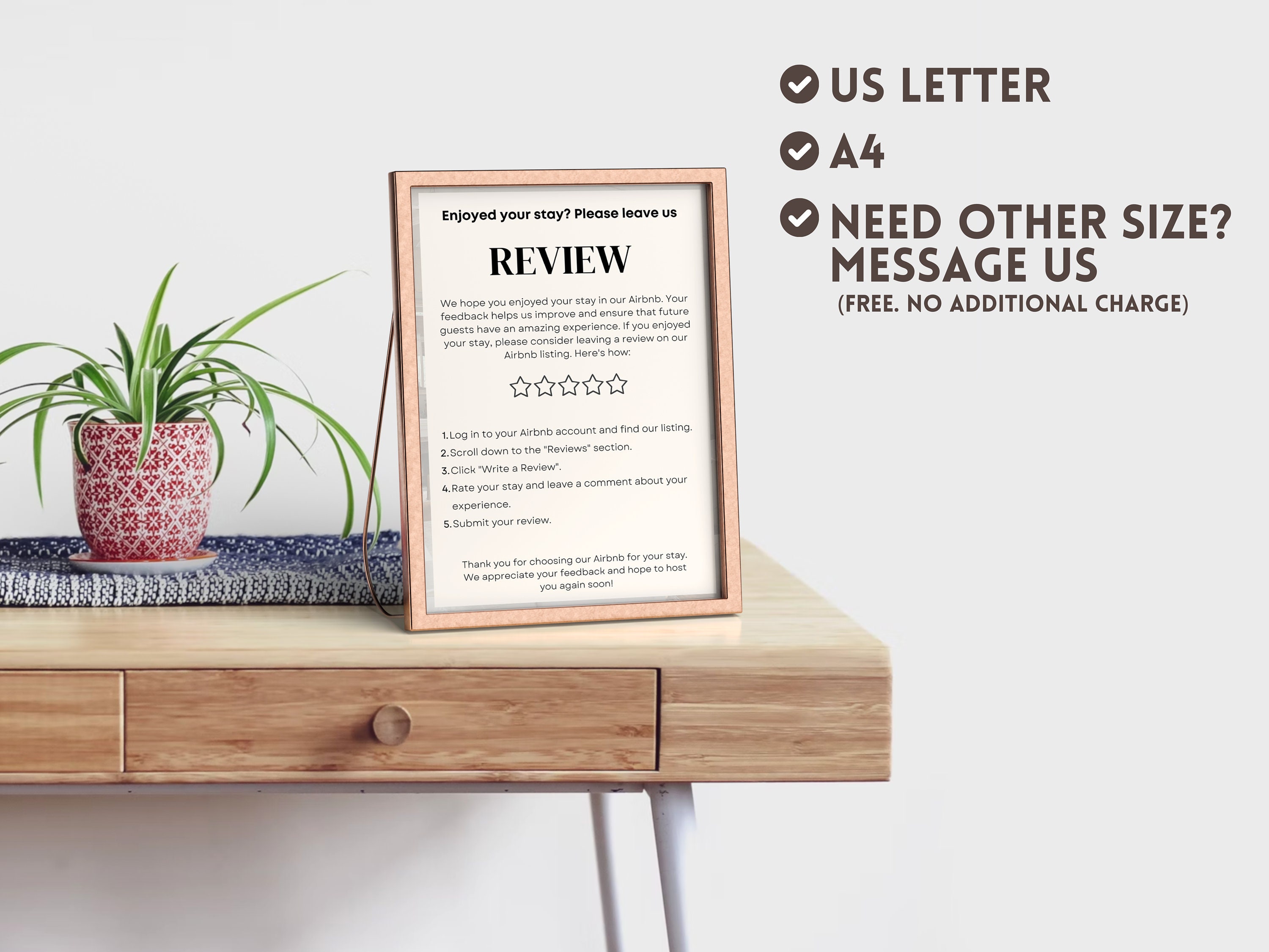 Room. Welcome Sign Paper Editable Airbnb Welcome Guide Signage, Printable Short Term Rental ...