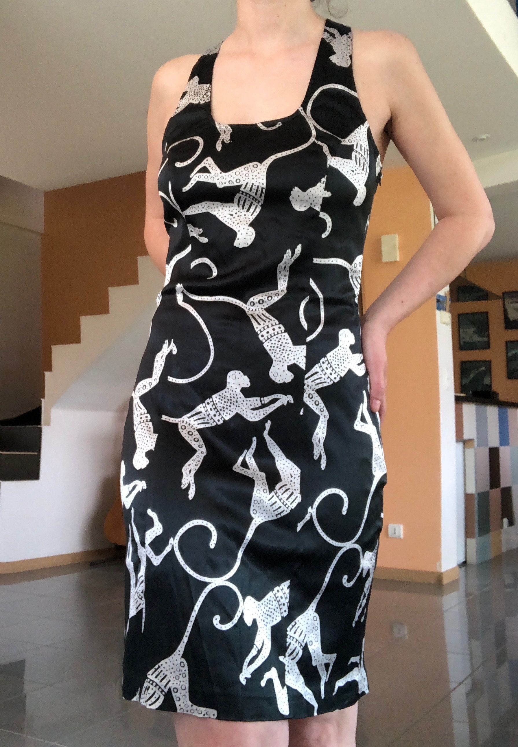 スーツ・フォーマル・ドレス 80s Vintage French Made Back Chain Dress Found this pristine vintage 80s dress, made in France : r