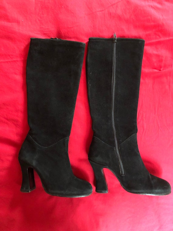 Vivienne Westwood velvet suede leather boots, cur… - image 2