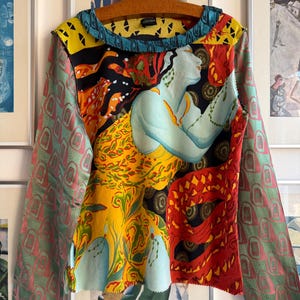 Jupe Longue JEAN PAUL GAULTIER Vintage Années 90 - Maille, Style A-Line, Taille S (40)