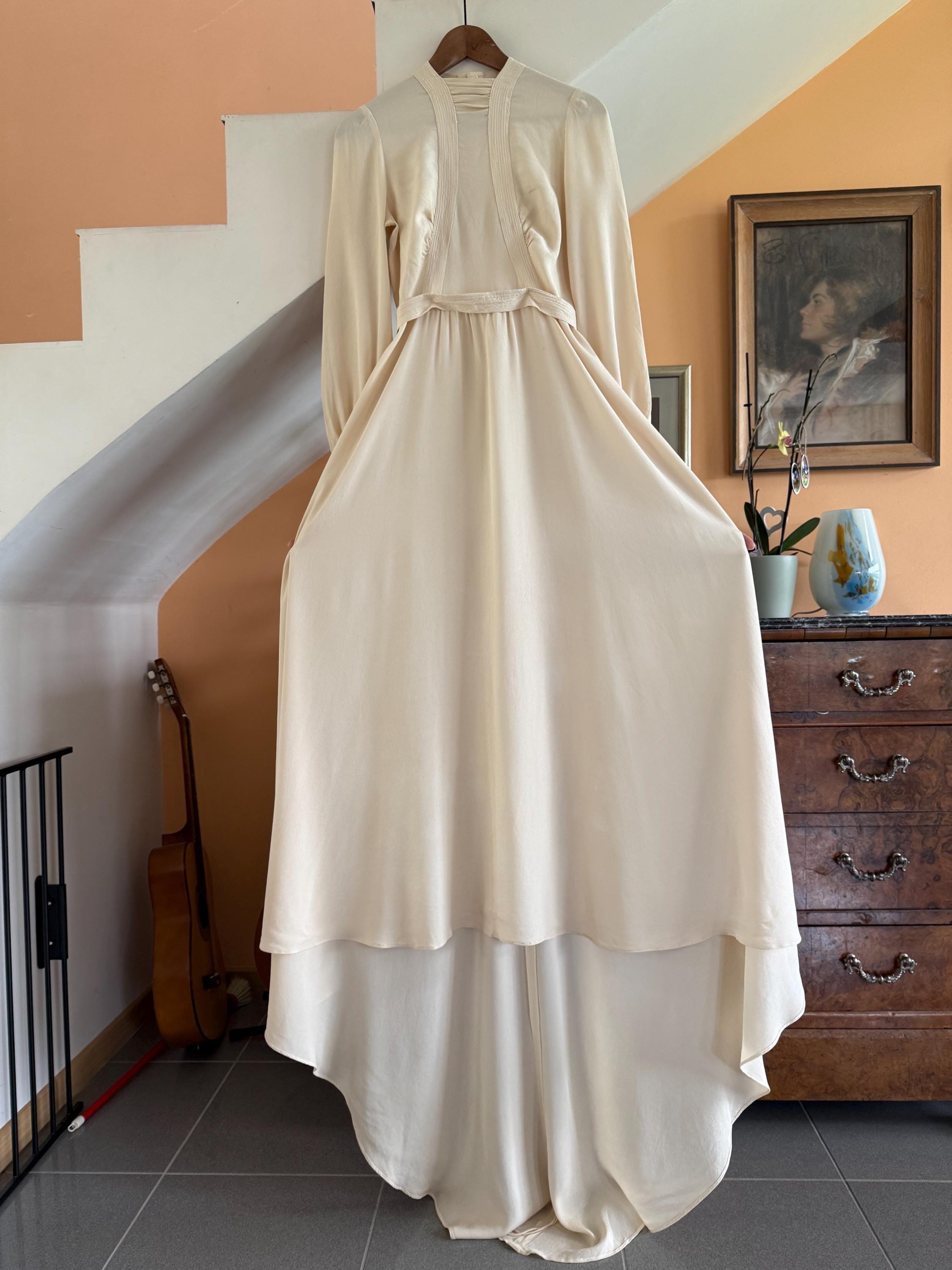 1930s Backless Dress