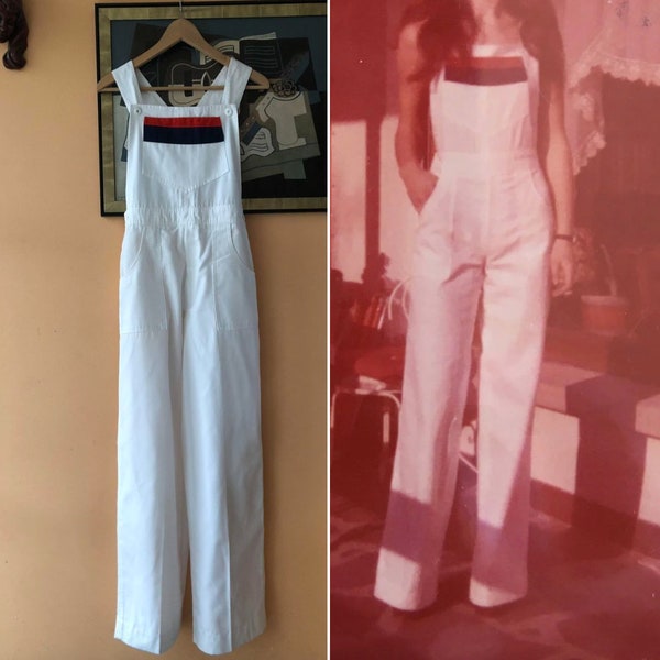 1976 Stirling Cooper White Shell overalls size small