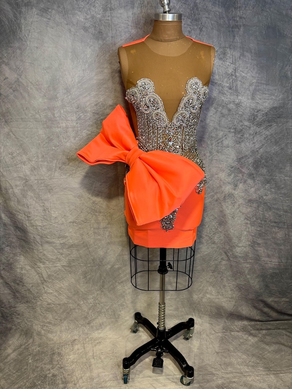 neon cocktail dress Pink Sequin Off-the-Shoulder Homecoming Neon Pink / 00 sassy dress Neon Lime Halter Cut Out