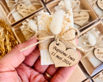 Cadeaux de mariage savon fait main pour invité, faveurs de savon de douche nuptiale, cadeau de savon personnalisé, lavande rustique, savon de shower de bébé, savon cadeau