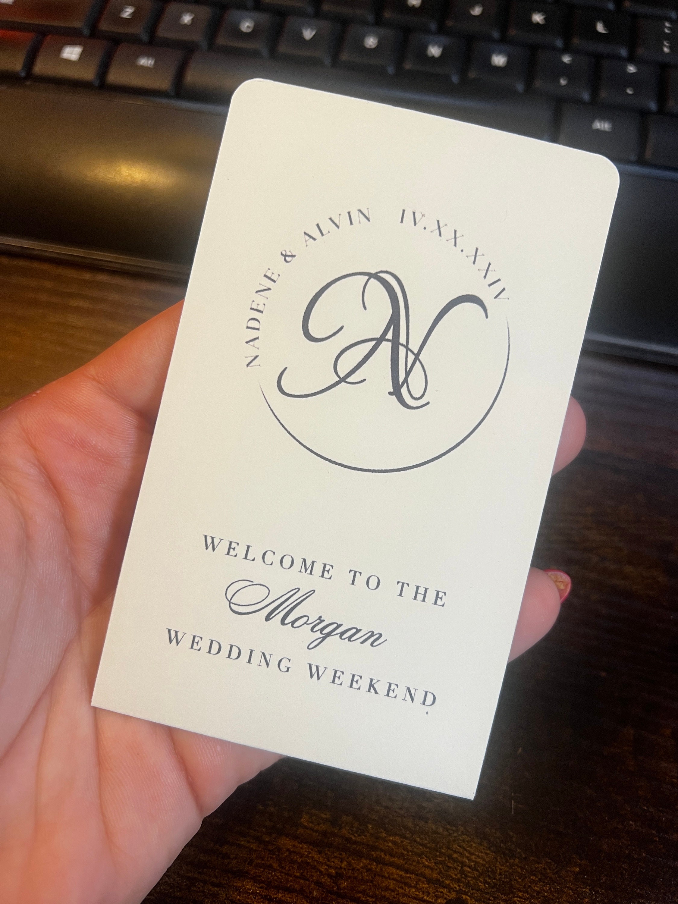 personalized hotel room key card sleeves Hotel Room Key Card Sleeve w/Your Logo