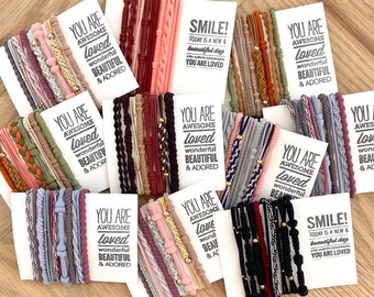 Boho Hair Tie cards