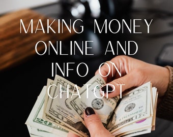 Make Money Online & ChatGPT Info