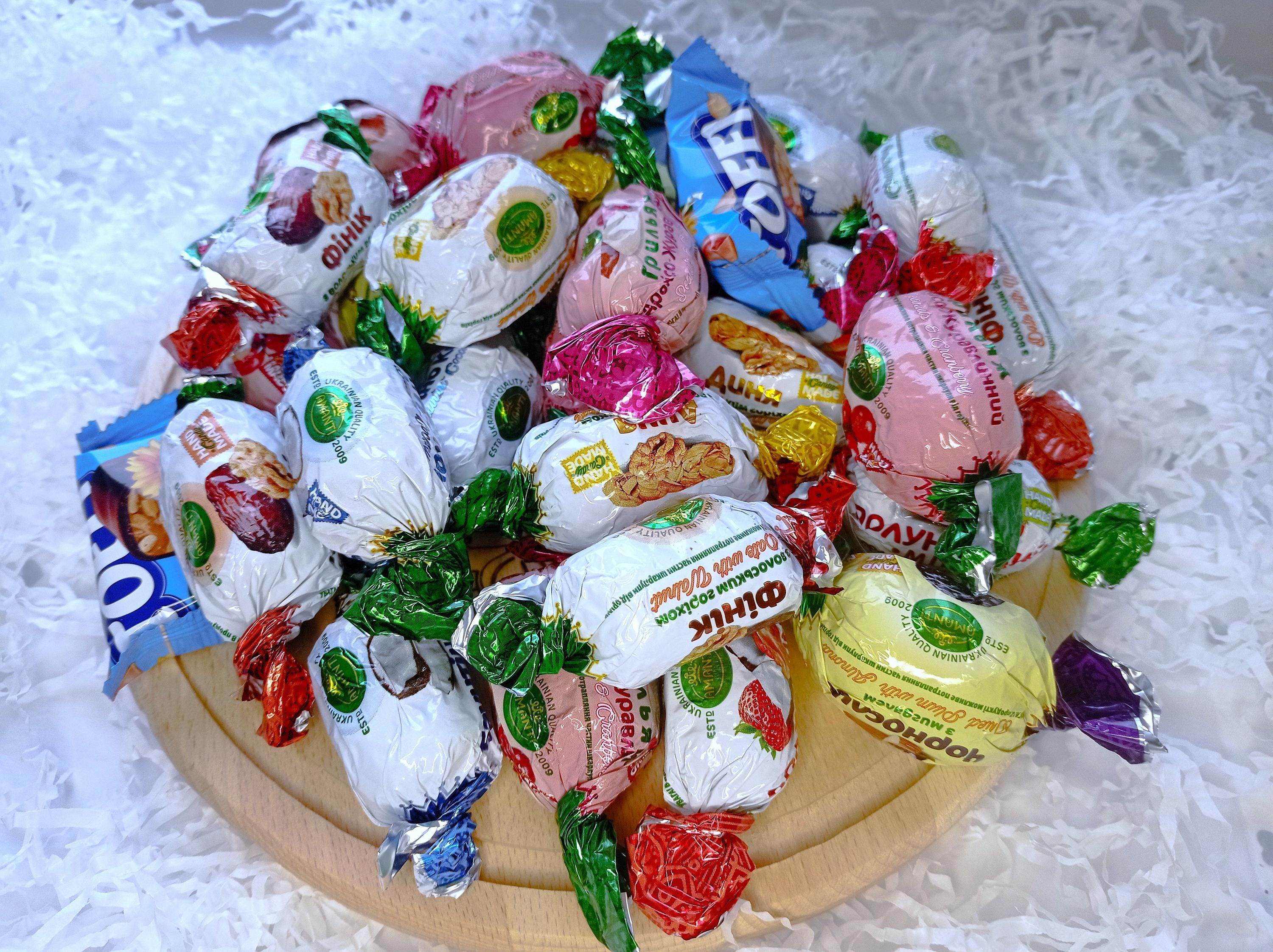 Ukrainian Raspberry Candy Handcrafted Ukrainian Chocolate Gift Box | Artisan Sweets | Natural ...