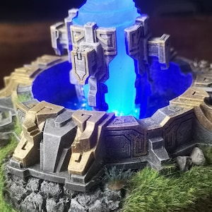 League of Legends Nexus LED diorama