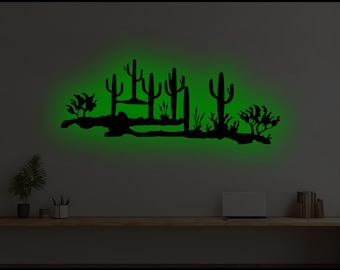 Desert Metal Signs,Desert Metal Wall Art,Desert Wall Art,Desert Decoration,Metal Wall Art