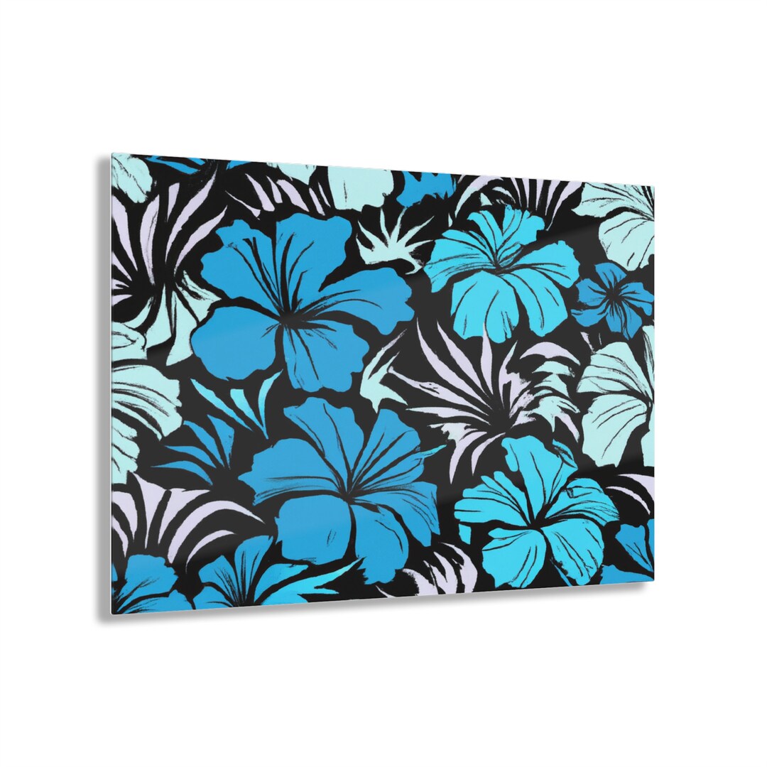 Tropical Hibiscus Floral Hawaiian Print Canvas Shoes