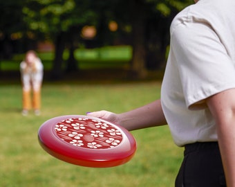 Plumeria Nalu, Custom Polynesian Design, Wham-O Frisbee