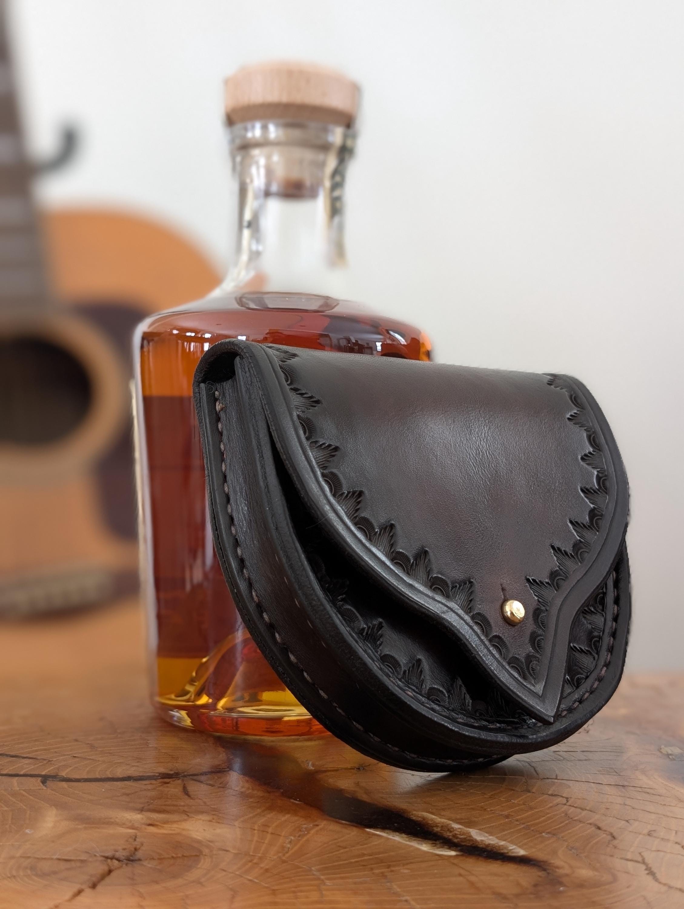 Custom Leather Coaster Pack - Etsy