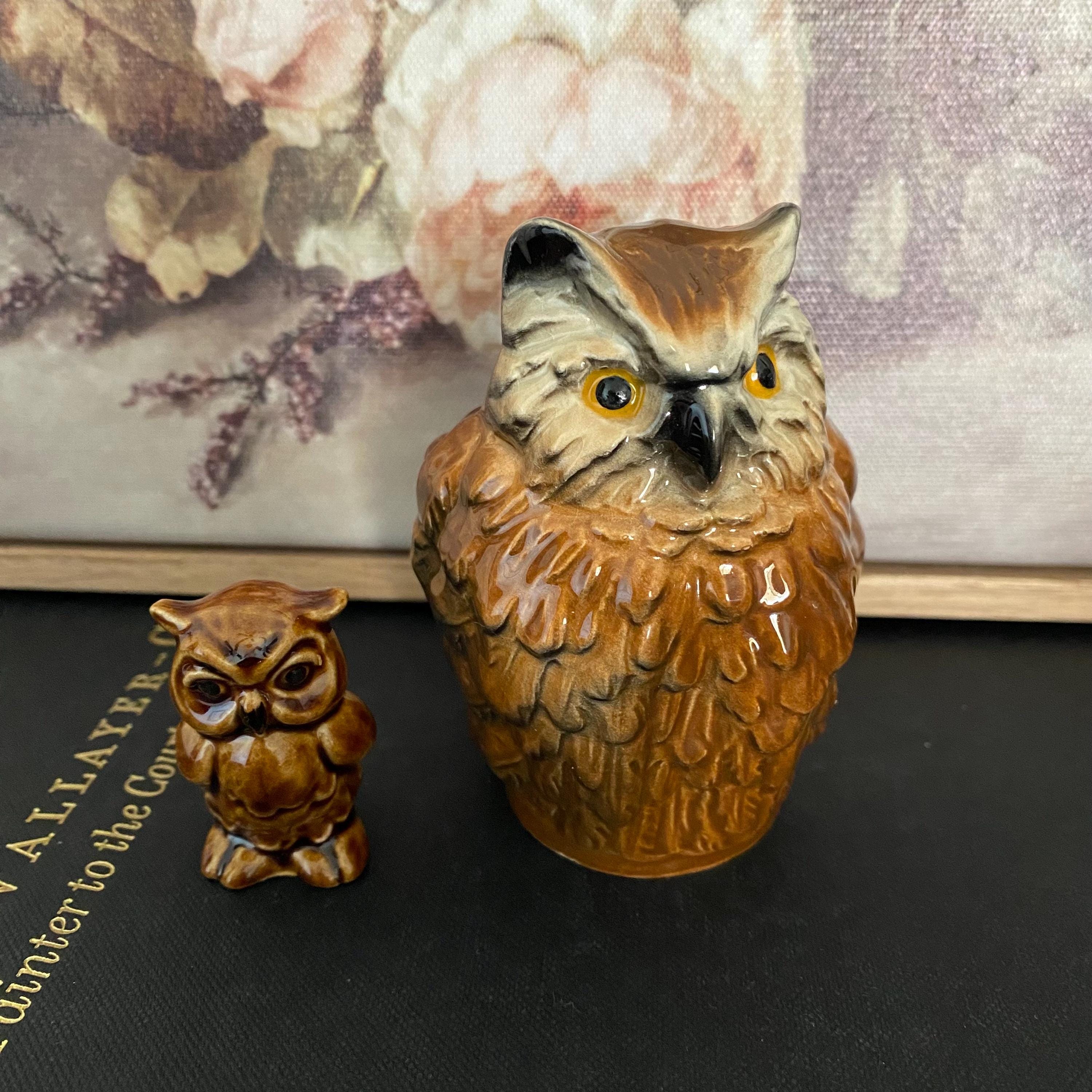 Vintage Goebel owl figurines