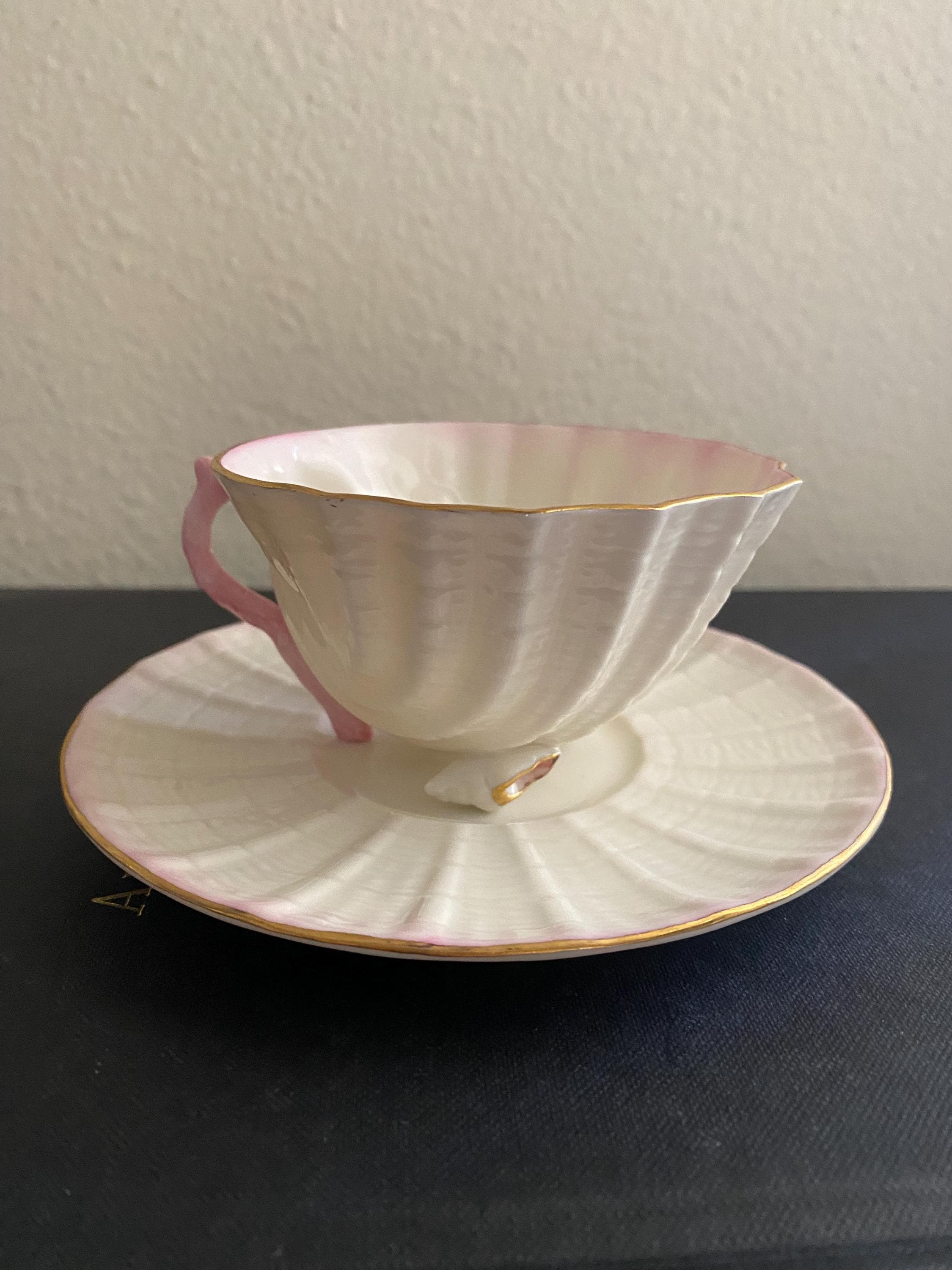 Belleek Saucer - Etsy