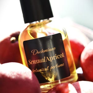 Apricot Botanical Perfume: All Natural Artisan Eau de Parfum