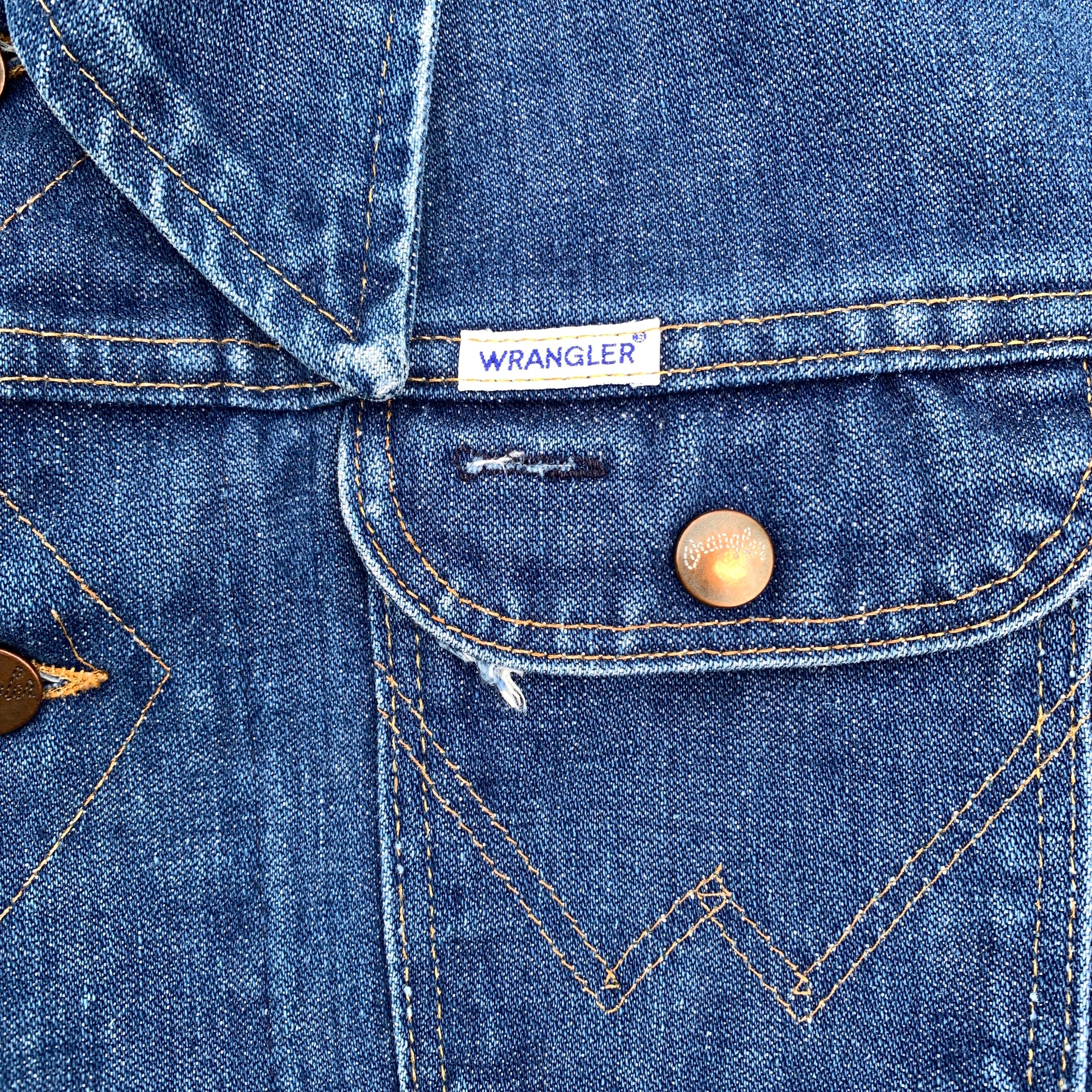80s USA Wrangler No Fault Denim Jacket / 1980年代 アメリカ製