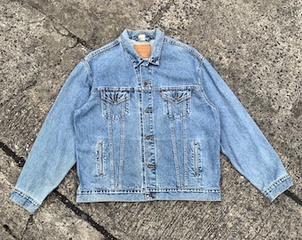 Levi's Denim Jacket 70508-7112 1990s. - Etsy