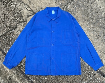 Vintage 1970s French Workwear Jacket - Etsy