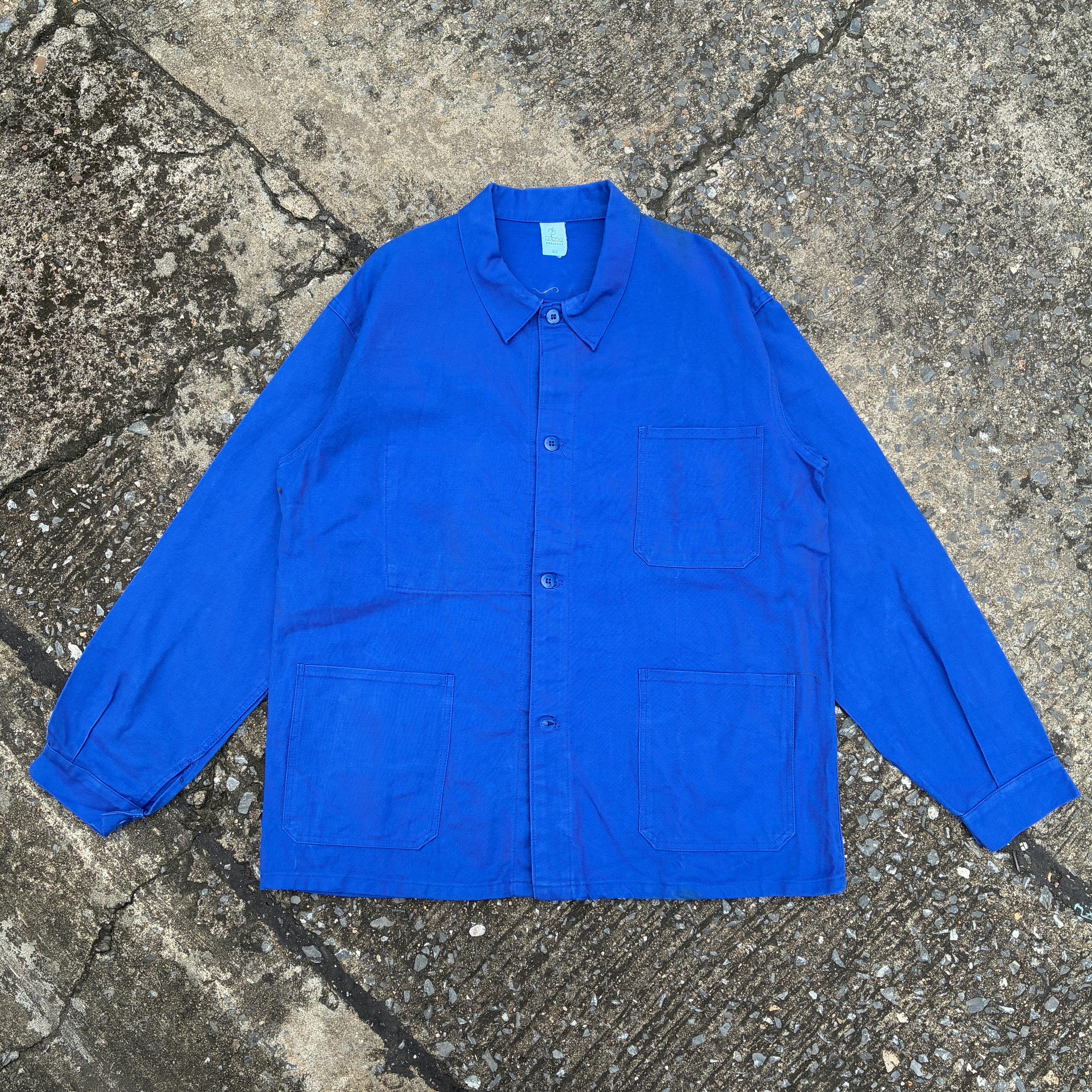 CHORE Giacca Da Lavoro Da Operaio Francese A Spina Di Pesce - Foto 8