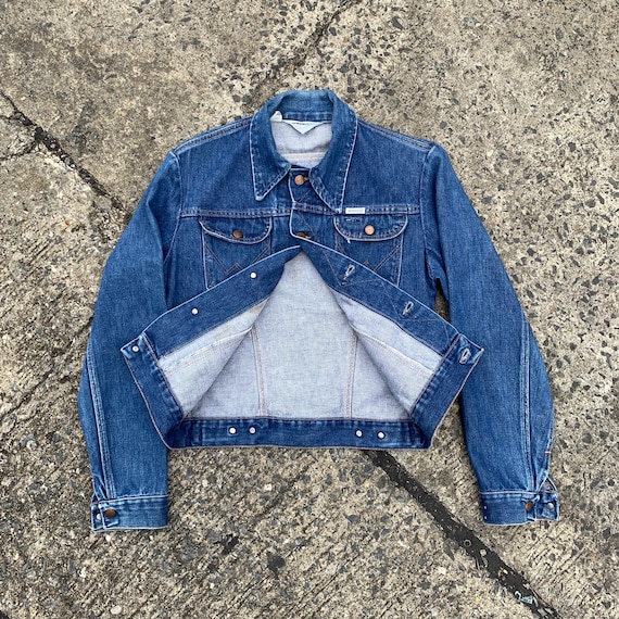 80s USA Wrangler No Fault Denim Jacket / 1980年代 アメリカ製