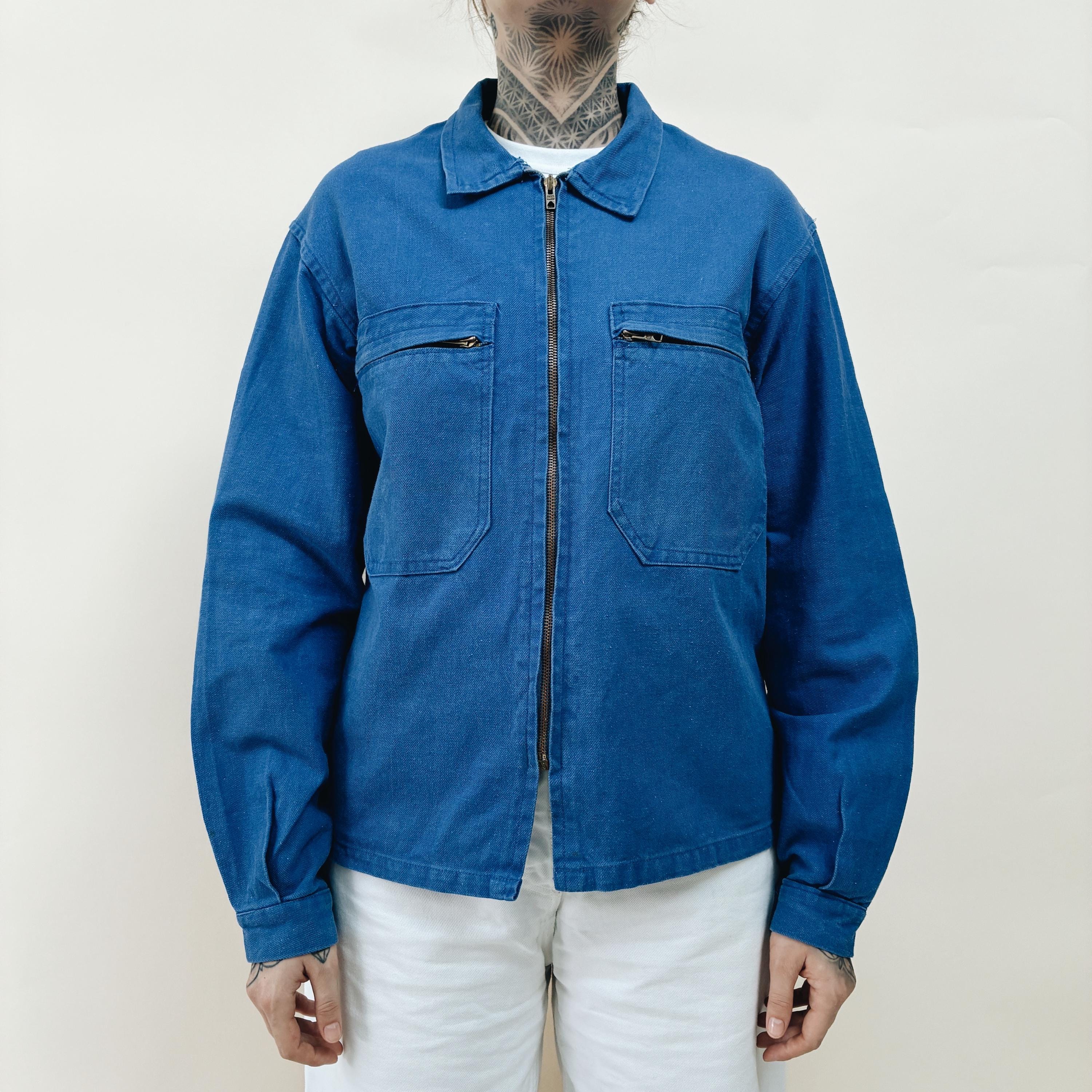 French Work Jacket Zip - Etsy